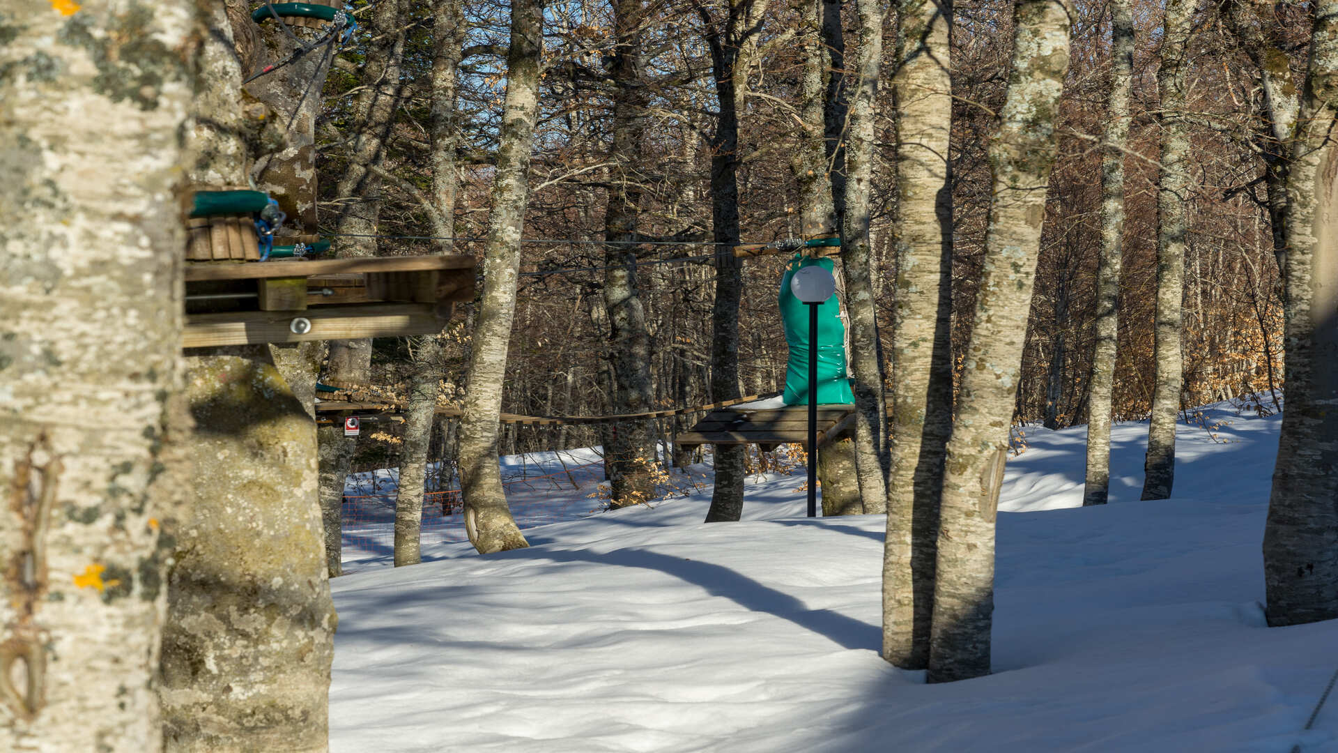Parco avventura di Prato Gentile a Capracotta